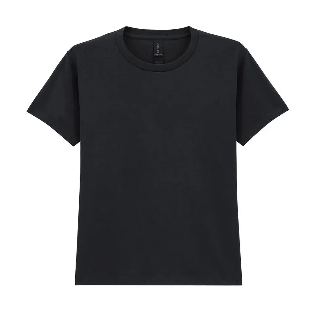Kinder-Shirt Schwarz – Bad Girl & Dog, Designvorschau